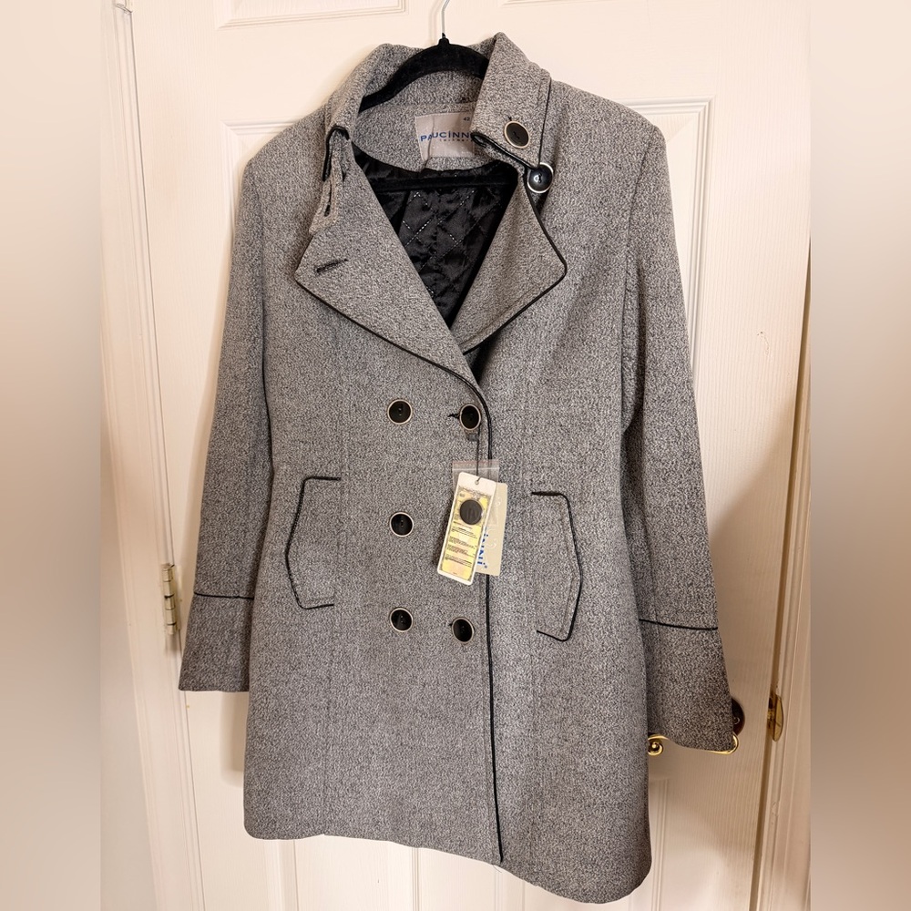 Paucinni Cashmere by Kas Women’s Coat Size 42 (US 10)